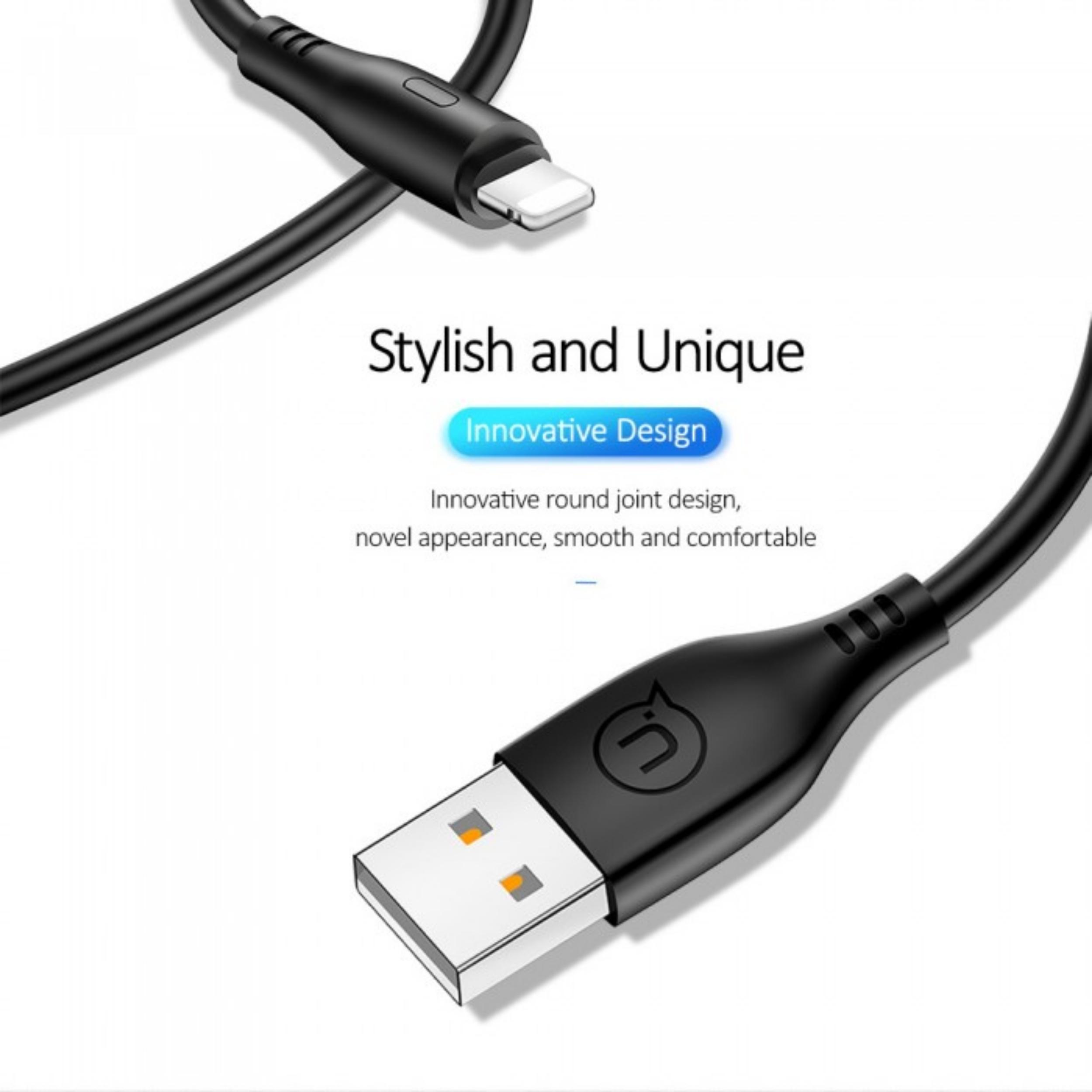 کابل تبدیل USB به لایتنینگ یوسمز مدل SJ266U18L طول یک متر