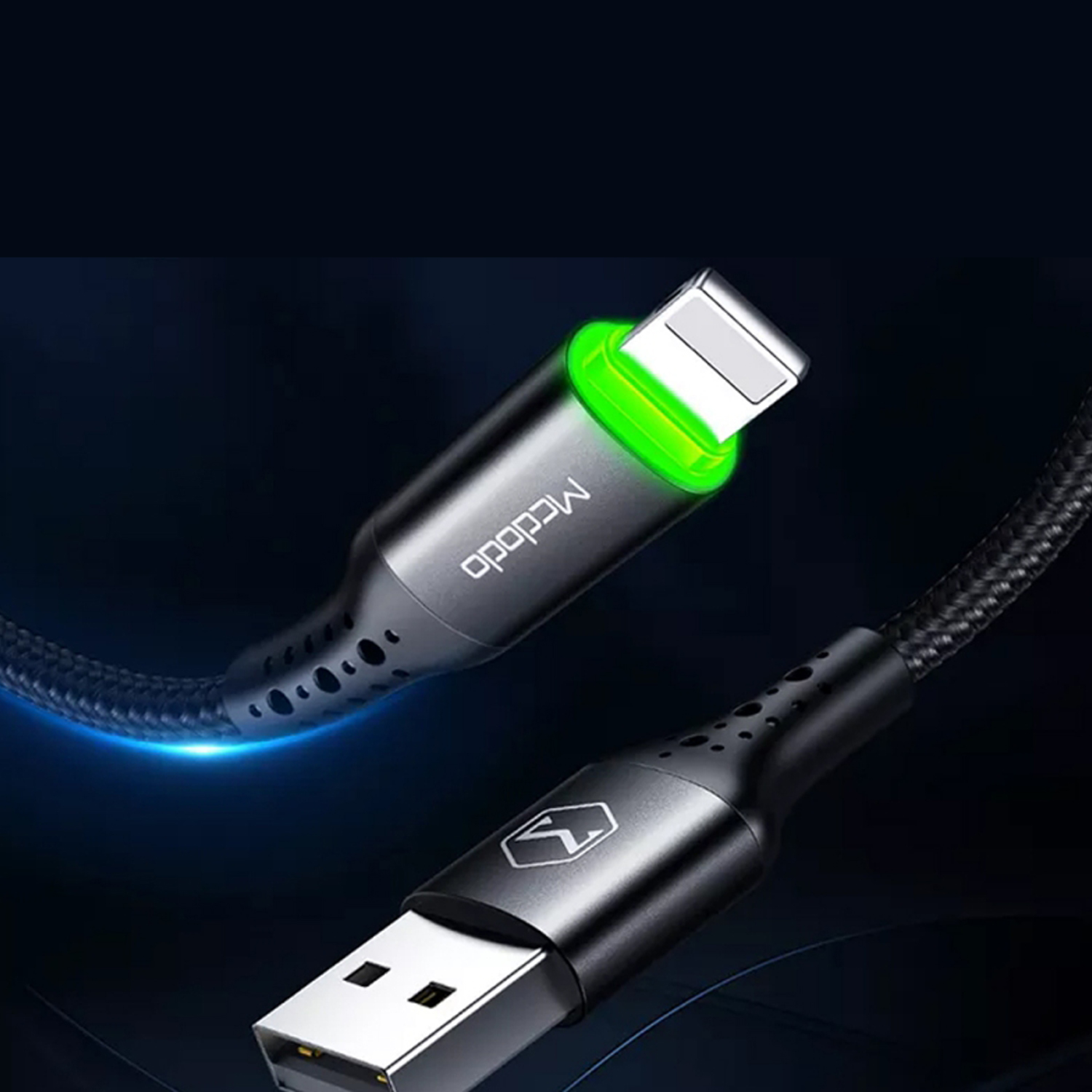 کابل تبدیل USB به لایتینینگ مکدودو مدل CA-7412 طول 1.2 متر