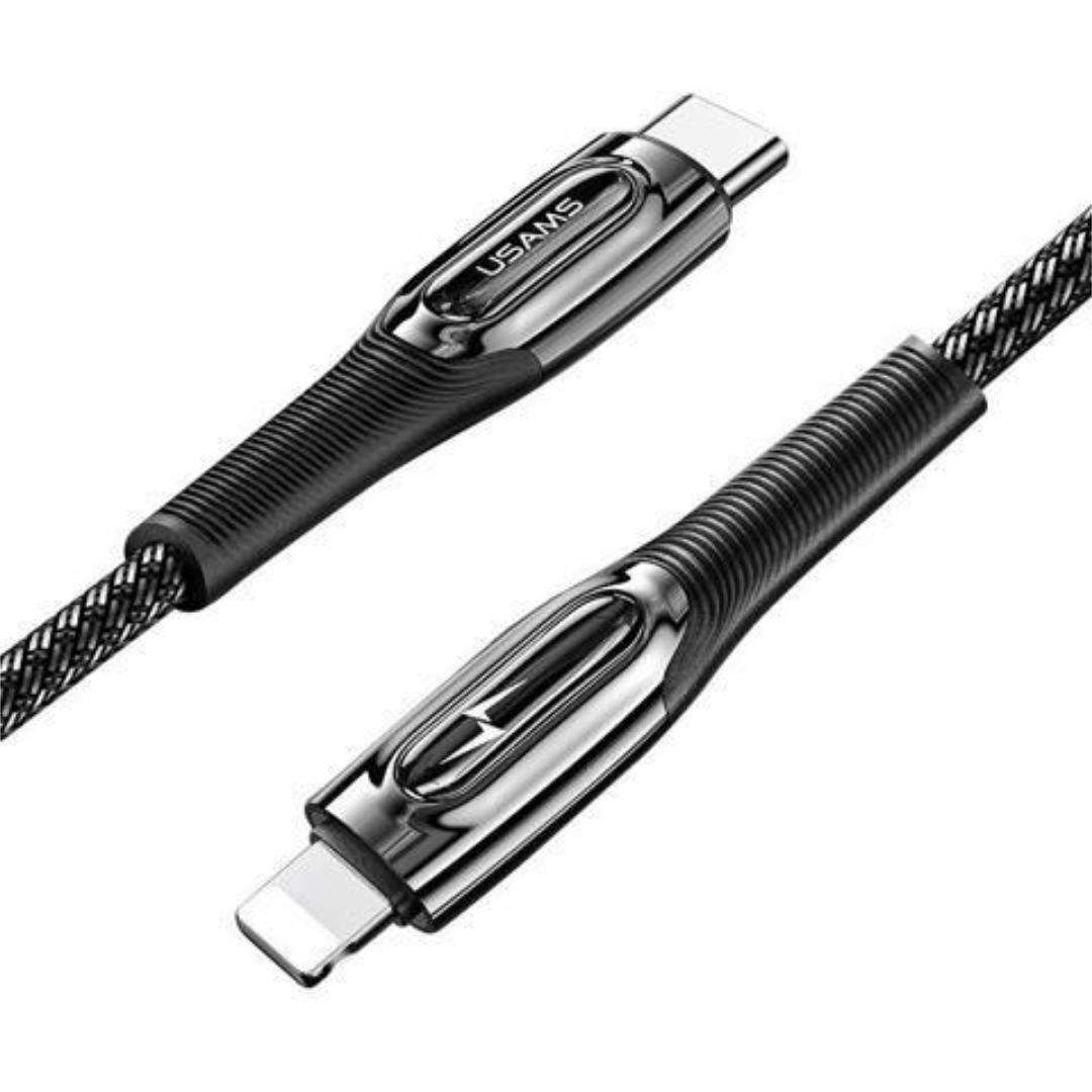 کابل تبدیل لایتنینگ به USB-C یوسمز مدل US-SJ496 طول 1.20 متر