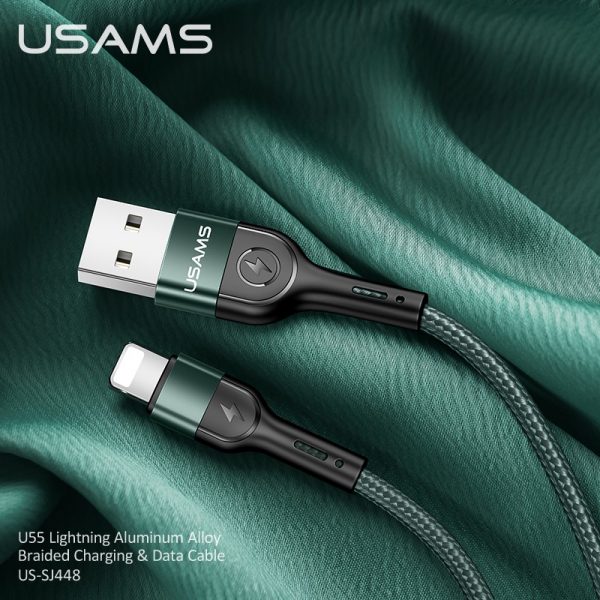 کابل تبدیل USB به لایتنینگ یوسمز مدل U55A طول 1 متر