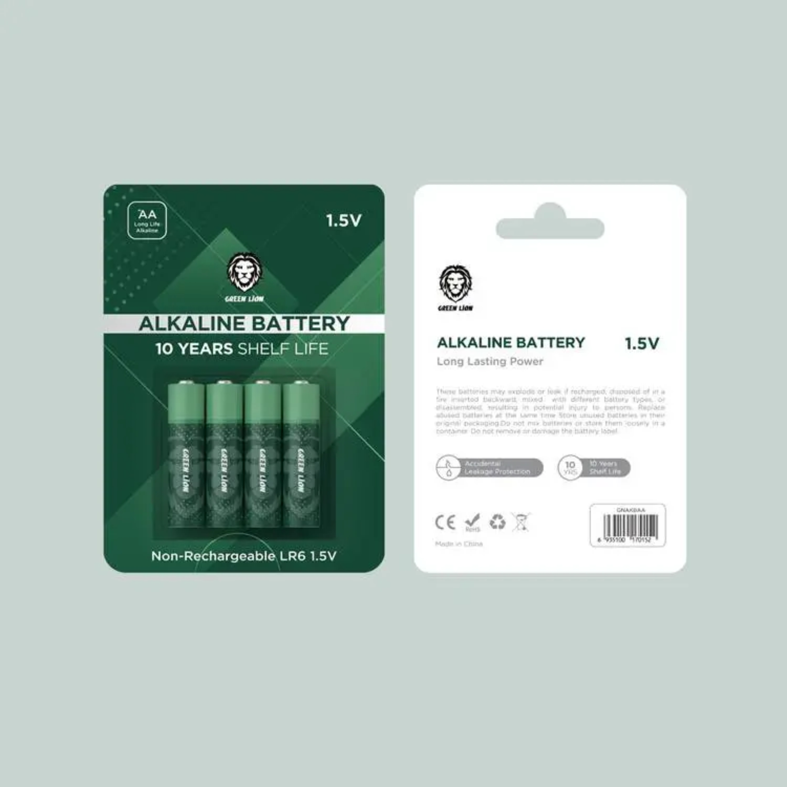 باتری قلمی گرین لاین مدل NCharge بسته چهار عددی