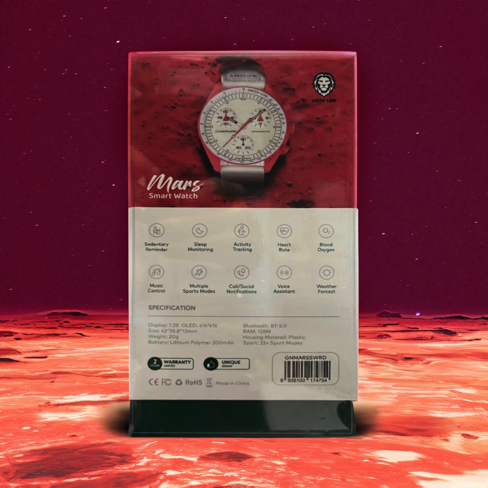 ساعت هوشمند گرین لاین مدل Mars