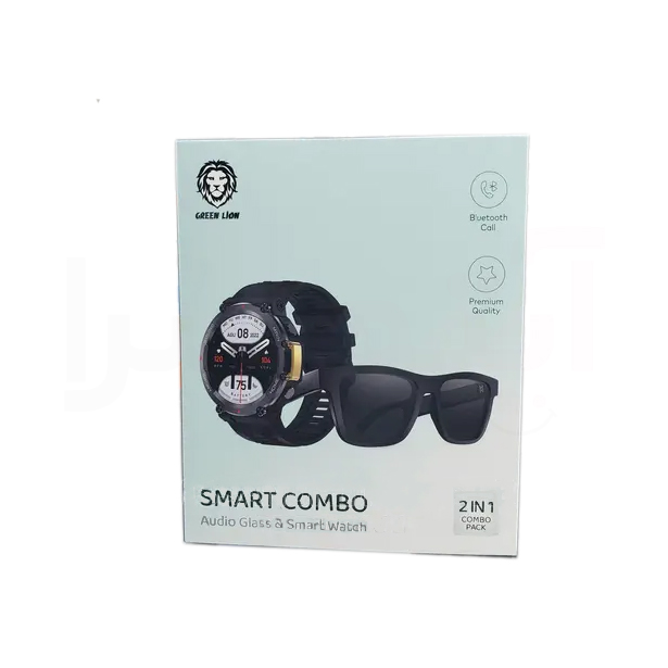 ساعت هوشمند گرین لاین مدل Smart Combo GNSMTCOMOBKGN به همراه عینک هوشمند